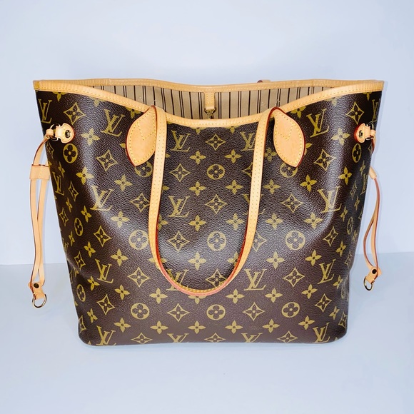 ❌❌SOLD❌❌monogrammed Neverfull mm - Picture 1 of 10